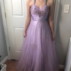 Jovani purple ball gown
